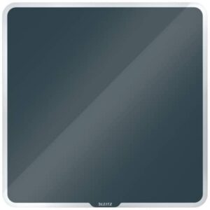 Lavagna magnetica in vetro Leitz Cosy - 450x450mm - grigio velluto
