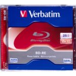 Blu-Ray BD-RE Verbatim 25 GB 2x Jewel Case