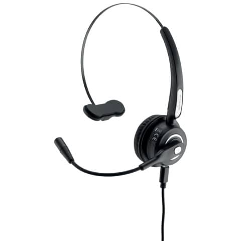 PC Media Range wireless mono headset with microphone - battery