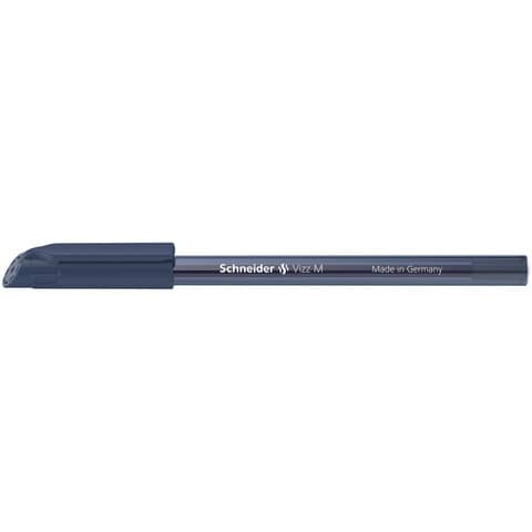 Schneider VIZZ stroke M cap ballpoint pens dark blue