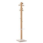 Appendiabiti da terra in legno Paperflow 8 ganci Wood Range Modello C  35x35x178