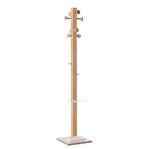 Appendiabiti da terra in legno Paperflow 8 ganci Wood Range Modello C  35x35x178