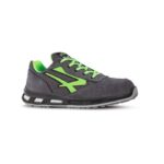 Scarpe antinfortunistiche basse Point S1P U-Power nylon grigio-verde
