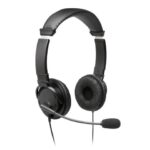 Cuffie USB ad alta fedeltà Kensington con microfono nero