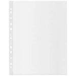 Buste a perforazione universale Esselte De Luxe f.to 22x30 cm 100% riciclate