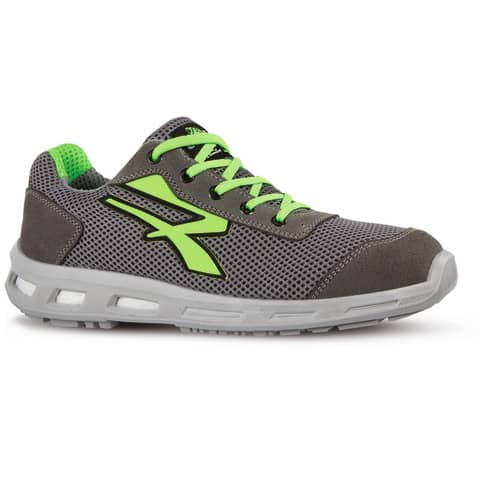 Airnet Summer S1P U-Power grey-green leather safety shoes