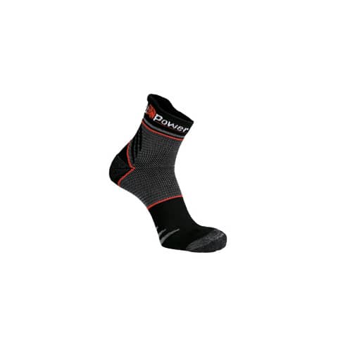 Calza corta Sunny U-Power grigio-nero - taglia M - in paio -