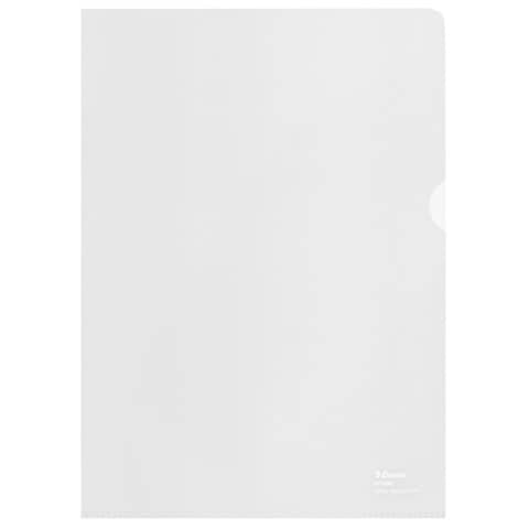 Esselte De Luxe L-bags 22x30 cm 100% recycled anti-glare transparent