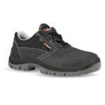 Scarpe antinfortunistiche in pelle di camoscio Movida S1P U-Power nero-grigio