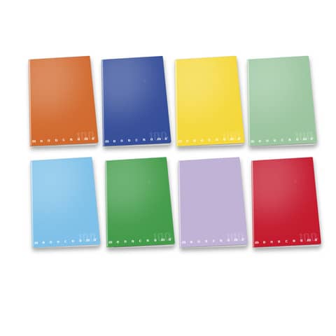 Maxi quaderno Pigna Monocromo A4 quadretti 10 - 38 ff carta 100 gr/m2