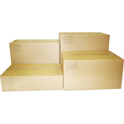 American cardboard boxes 2-wave 600x400x200 mm colour