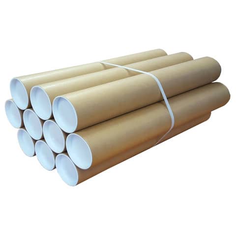 Tubi per la spedizione 50x760 mm avana