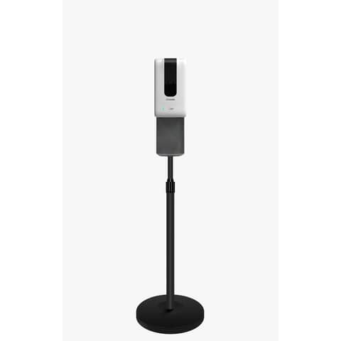 Piantana con dispenser gel igienizzante touchless 1200 ml struttura in metallo