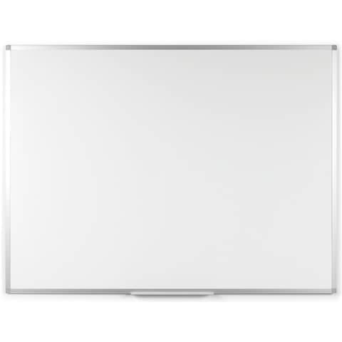 Q-Connect magnetic erasable white enamel board 90x60 cm