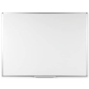 Lavagna magnetica cancellabile Q-Connect bianca laccata 90x60 cm