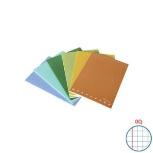 Quaderno Pigna Maxi Monocromo Green 42 ff 80 gr - A4 rigatura OQ - copertine