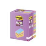 Post-it® Super Sticky Color Notes 127x76 mm repositionable sheets