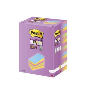 Foglietti riposizionabili  Post-it® Super Sticky Color Notes 127x76 mm