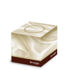 Veline 3 veli Lucart Strong Elite 210x200 mm bianco - box da 60 pezzi