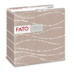 Tovaglioli piegati 1 velo Fato Tablewear 40x40 cm pura cellulosa decoro Perle