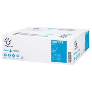 Asciugamani interfogliati piegati a W Papernet 2 veli - 32x20,3 cm - bianco