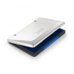 Cuscinetti in feltro per timbri Trodat 9052M - 11x7 cm blu - coperchio in