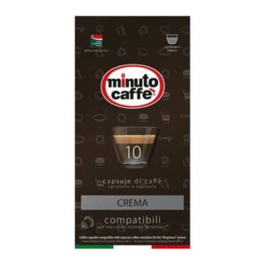 Nespresso-compatible Minuto coffee capsules Espresso love3 crema -