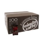Caffè in capsule compatibili Nespresso Minuto caffè Espresso love3 forte -