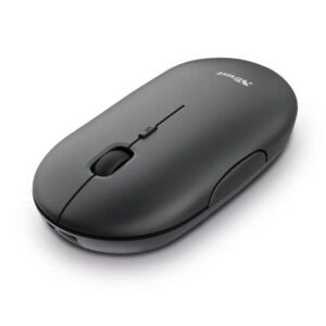 Mouse ultrasottile wireless ricaricabile Trust Puck h. 2,7 cm - ricevitore USB A
