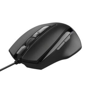 Mouse con filo Trust Voca Comfort 800-2400 dpi USB 2.0 nero - cavo 160 cm