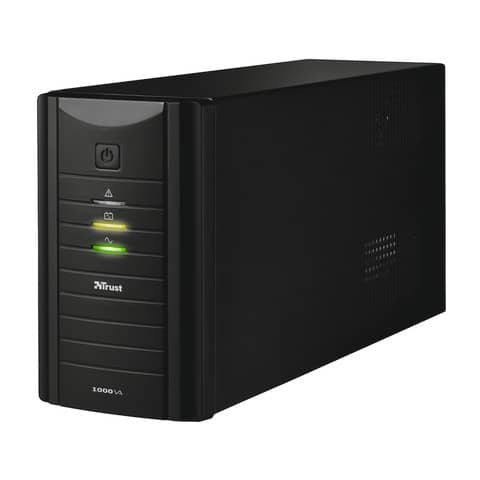 Trust Oxxtron 1000VA uninterruptible power supply with integrated battery - 2 sockets