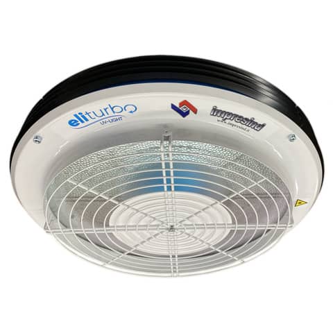 Sanificatore-Miscelatore d'aria con tecnologia UV-C Eliturbo UV-Light