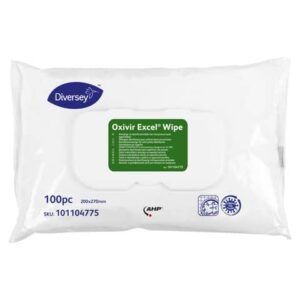 Salviette detergenti disinfettanti per superfici Diversey Oxivir Excel Wipes -