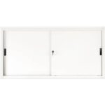 Tecnical 2 612S 120x45x85 cm metal overhead locker with sliding doors