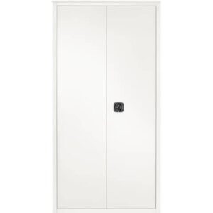 Armadio multiuso a porte battenti Tecnical 2 BA-90-PIANI - 4 ripiani