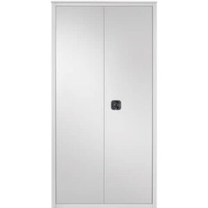 Armadio multiuso a porte battenti Tecnical 2 BA-90-PIANI - 4 ripiani