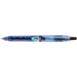Penna roller gel a scatto Pilot B2P Begreen punta media 0,7 mm nero