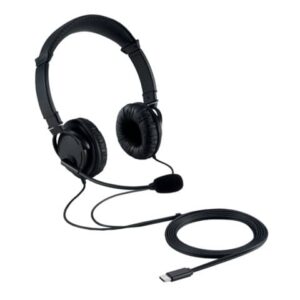 Cuffie Hi-Fi USB-C - con microfono Kensington nero