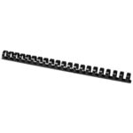 Spirali in PVC per rilegatura Q-Connect 18 mm - colore nero -