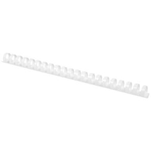 Spirali in PVC per rilegatura Q-Connect 18 mm - colore bianco -