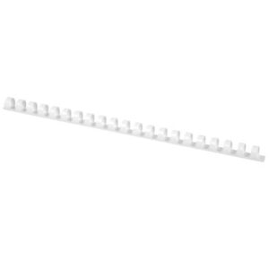 Spirali in PVC per rilegatura Q-Connect 14 mm - colore bianco -