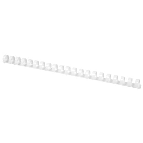 Spirali in PVC per rilegatura Q-Connect 16 mm - colore bianco -