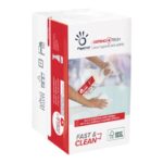 Panno in carta Papernet Fast and Clean bianco - 2 veli - 21,6x33,25 cm