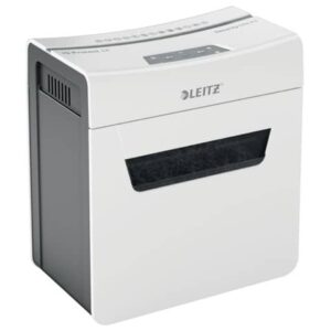 Distruggidocumenti manuale Leitz IQ P4 Protect 6X - 10 L - bianco -
