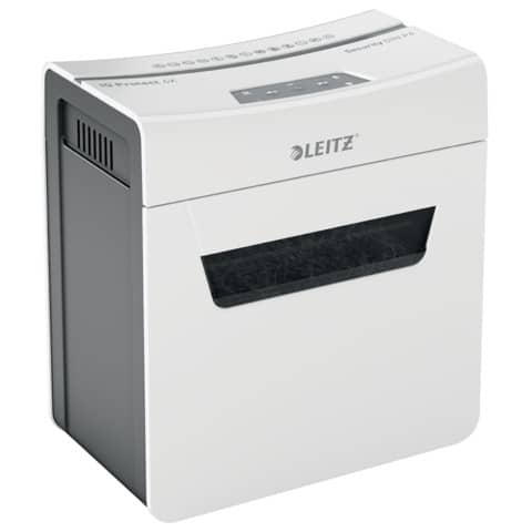 Distruggidocumenti manuale Leitz IQ P4 Protect 6X - 10 L - bianco -
