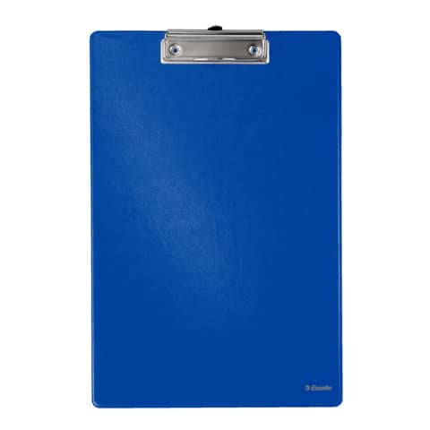 Portablocco con clip Esselte Standard cartoncino/polipropilene blu