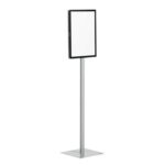 Espositore da pavimento INFO STAND BASIC antracite Durable A3