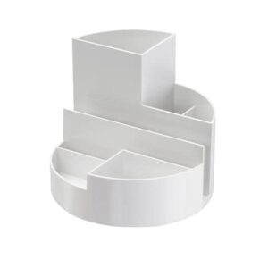 Portaoggetti Maul MAULRoundBox - riciclato bianco - Ø 14 cm h.12,5 cm