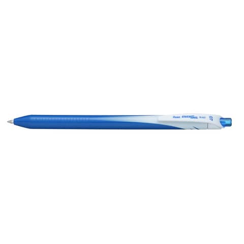 Penna roller a scatto Pentel Energel Slim punta 0,7 mm - blu -