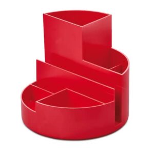 Portaoggetti Maul MAULRoundBox - riciclato rosso - Ø 14 cm h.12,5 cm